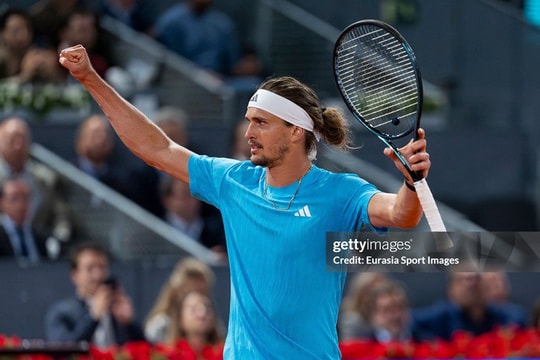 Alexander Zverev áp đảo Cobolli tại Madrid Open: Khi đẳng cấp lên tiếng đúng lúc