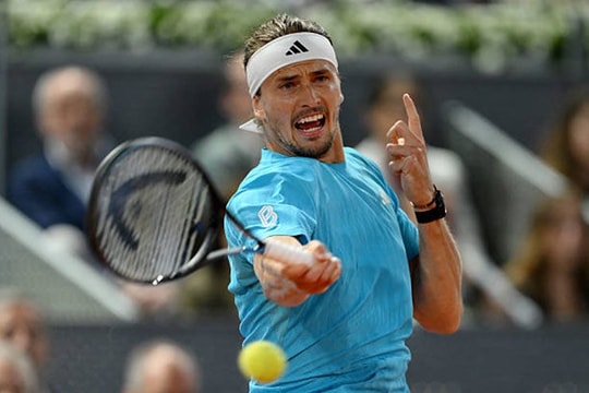 Zverev khuất phục hiện tượng Alexander Blockx để hẹn Sinner tại chung kết Madrid Open