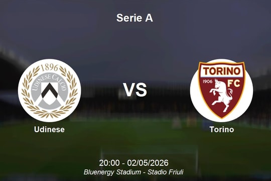 Nhận định Udinese vs Torino - Serie A: Màn so tài cân não giữa bảng xếp hạng