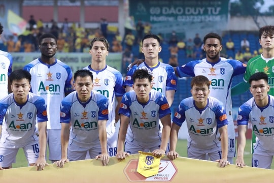 SLNA đối đầu HAGL tại vòng 21 V-League 2025/26: Bài toán thực dụng để sinh tồn