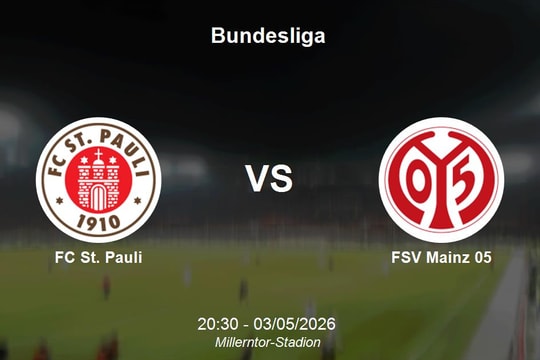 Nhận định FC St. Pauli vs FSV Mainz 05 - Bundesliga: Thử thách trụ hạng tại Millerntor