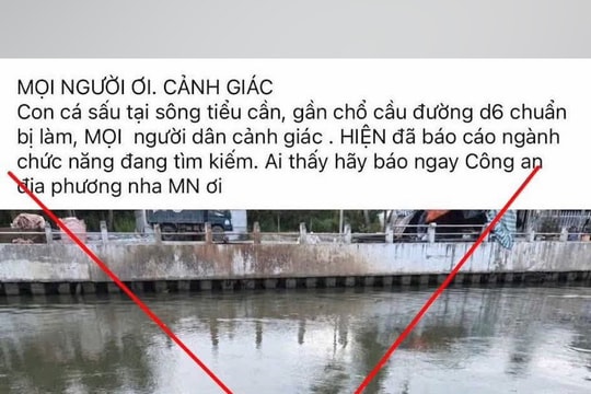 Sự thật bất ngờ vụ hai con cá sấu "khủng" nổi trên sông gây náo loạn
