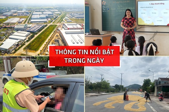 Nghệ An: Thông tin nổi bật ngày 3/5