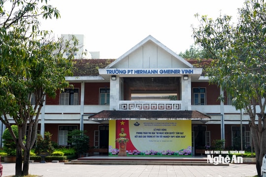 Nghệ An đẩy nhanh tiến độ chuyển đổi Trường PT Hermann Gmeiner Vinh thành trường công lập