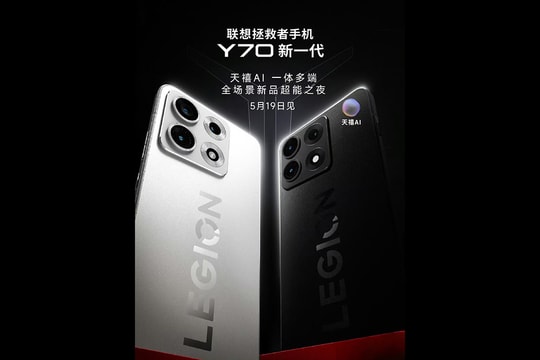 Lenovo Legion Y70 tái xuất với pin 8000 mAh và cấu hình Snapdragon 8 Gen 5 cực khủng