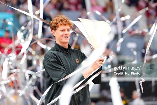 Jannik Sinner vô địch Madrid Open: Kỷ lục 5 danh hiệu Masters 1000 liên tiếp