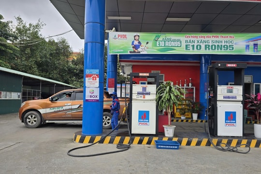 Từ 15h hôm nay 7/5: Xăng RON 95-III ở mức 24.354 đồng/lít , diesel giảm