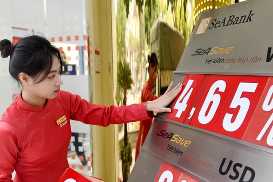 Lãi suất ngân hàng ngày 5/5/2026: Kỳ hạn ngắn giữ mức kịch trần 4,75% mỗi năm