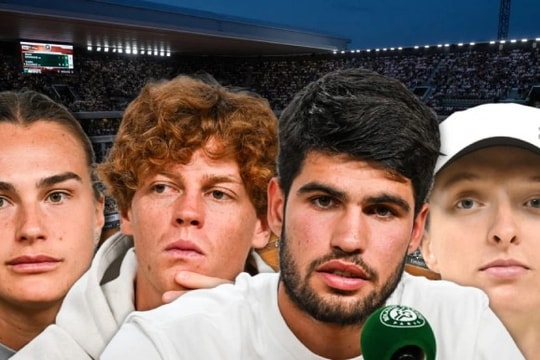 Sinner và Alcaraz phản đối tiền thưởng Roland Garros 2026: Tranh cãi về giá trị
