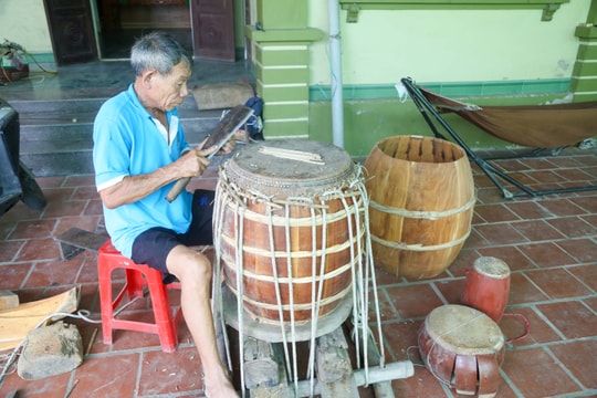 Tiếng trống thưa dần ở làng nghề hơn nửa thế kỷ