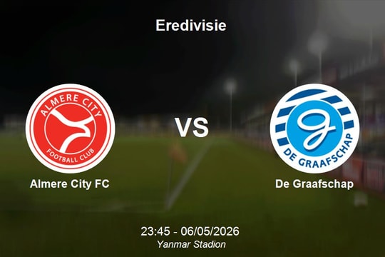 Nhận định Almere City FC vs De Graafschap - Eredivisie 23h45 ngày 06/05
