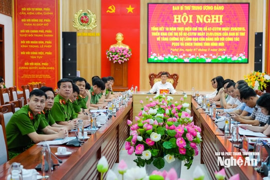 Tăng cường lãnh đạo, chỉ đạo đối với công tác phòng cháy, chữa cháy và cứu nạn, cứu hộ