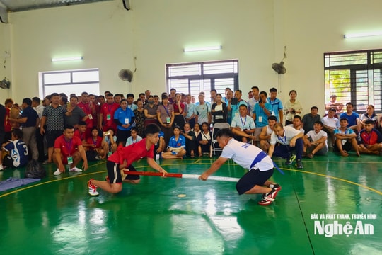 Khai mạc thi đấu môn Đá cầu, Bắn nỏ, Đẩy gậy trong khuôn khổ Đại hội TDTT tỉnh Nghệ An lần thứ X năm 2026