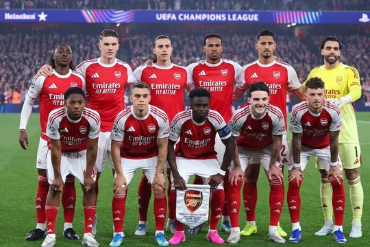 Đội hình Arsenal mùa giải 2026/27: Kỷ nguyên mới của tân thủ quân Declan Rice
