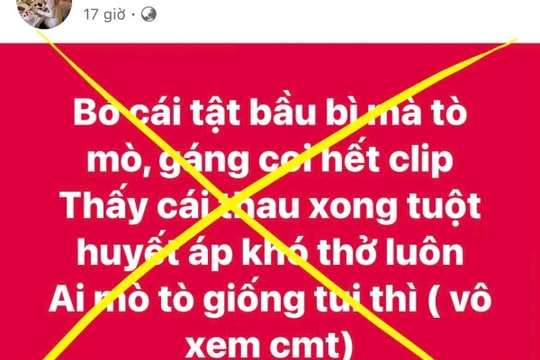 Kiểm soát và ngăn chặn nội dung độc hại trên không gian mạng