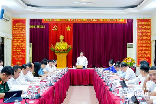 Hoạt động của Thường trực Tỉnh ủy trong tuần (từ ngày 4-10/5)