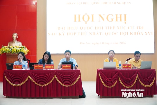 Đại biểu Quốc hội tỉnh Nghệ An tiếp xúc cử tri xã Môn Sơn