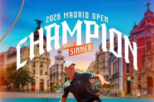 Jannik Sinner thăng hoa tại Madrid Open 2026: Kỷ lục vô tiền khoáng hậu thách thức di sản Big 3