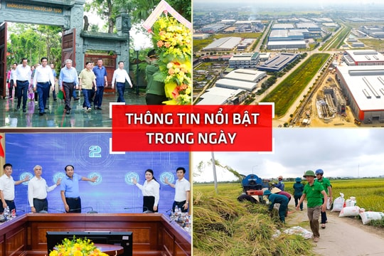 Nghệ An: Thông tin nổi bật ngày 9/5