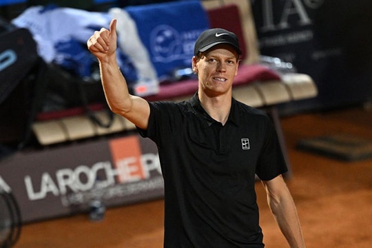 Jannik Sinner hạ Ofner tại Rome Open: Sánh ngang kỷ lục Federer, áp sát danh hiệu lịch sử