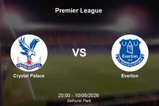 Nhận định Crystal Palace vs Everton - Premier League: Thử thách tại Selhurst Park