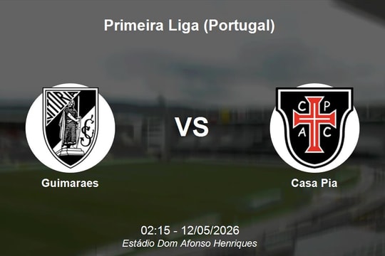 Nhận định Guimaraes vs Casa Pia - Giải VĐQG Bồ Đào Nha