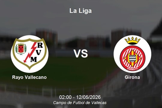 Nhận định Rayo Vallecano vs Girona - La Liga: Cơ hội từ bão chấn thương