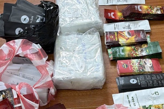 Phá chuyên án sản xuất, buôn bán cà phê giả quy mô lớn