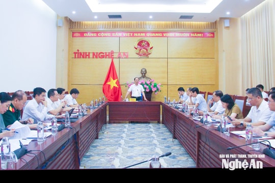 Nghệ An họp bàn về chính sách khen thưởng thành tích cao các cuộc thi quốc tế, khu vực, quốc gia và cấp tỉnh