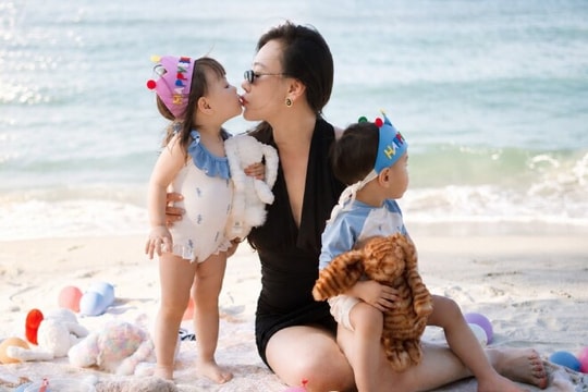 Phương Oanh tổ chức sinh nhật cho cặp song sinh trên bãi biển và tin tức sao Việt nổi bật