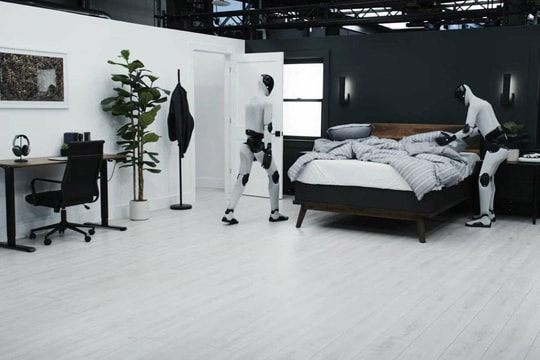 Robot Figure 03 tự dọn phòng trong 2 phút: Đột phá công nghệ phối hợp hình người