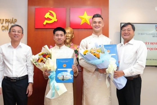 Patrik Lê Giang và Khoa Ngo chính thức nhận quốc tịch Việt Nam