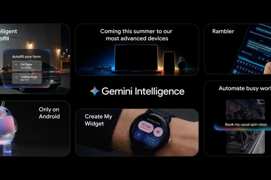 Gemini Intelligence: Bước tiến của Google trong việc đưa AI tích hợp sâu vào hệ điều hành Android