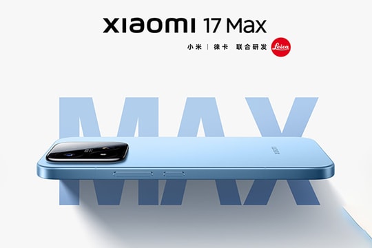 Xiaomi 17 Max lộ diện qua teaser: Pin 8000 mAh cùng chip Snapdragon 8 Elite Gen 5