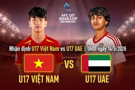 Nhận định U17 Việt Nam vs U17 UAE: Quyết đấu vé World Cup