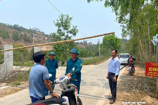 Nghệ An căng mình ứng trực cháy rừng khi nắng nóng quay lại