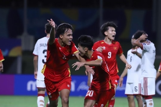 Thắng kịch tính U17 UAE 3-2, U17 Việt Nam lần đầu giành vé dự World Cup