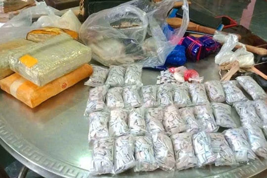 Triệt phá đường dây đưa lượng lớn ma túy từ Tam giác vàng về Việt Nam