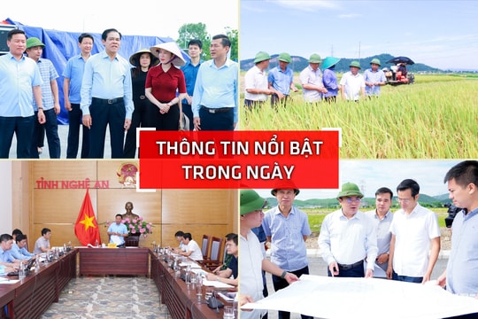 Nghệ An: Thông tin nổi bật ngày 14/5