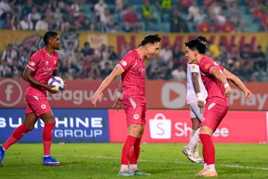 CAHN đứng trước cơ hội vô địch V-League 2025/26 sớm 3 vòng đấu