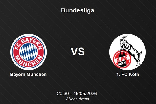 Nhận định Bayern München vs 1. FC Köln - Bundesliga: Khẳng định sức mạnh tại Allianz Arena