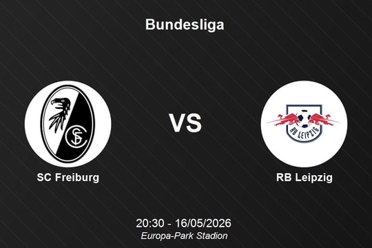 Nhận định SC Freiburg vs RB Leipzig - Bundesliga: Thử thách cho tham vọng Top 3 của Leipzig