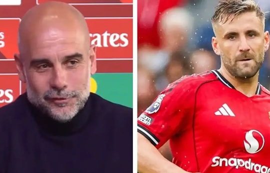 Pep Guardiola bất ngờ gọi Luke Shaw là cầu thủ yêu thích nhất sau chung kết FA Youth Cup