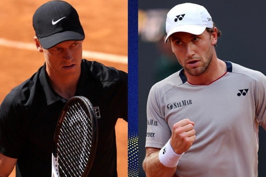 Chung kết Rome Open 2026: Jannik Sinner săn tìm Golden Masters lịch sử trước Casper Ruud