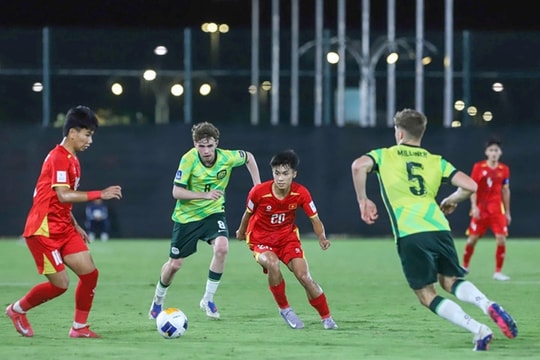 U17 Việt Nam dừng bước tại tứ kết châu Á: Bài học về thể hình từ thất bại trước Australia