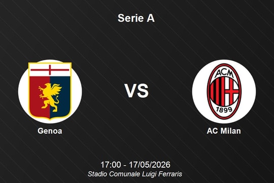 Nhận định Genoa vs AC Milan - Serie A: Thử thách bản lĩnh tại Luigi Ferraris
