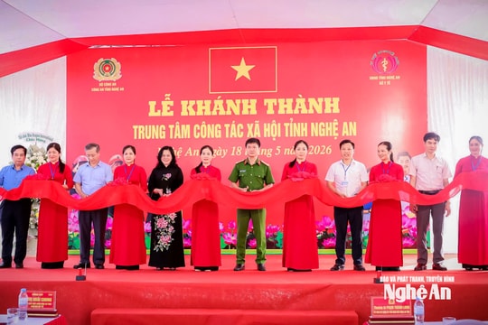 Khánh thành công trình nhân ái trị giá hơn 16,3 tỷ đồng tại Trung tâm Công tác xã hội Nghệ An