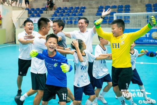 Nhi đồng phường Hoàng Mai và khát vọng viết tiếp truyền thống ở Cúp Báo và phát thanh, truyền hình Nghệ An