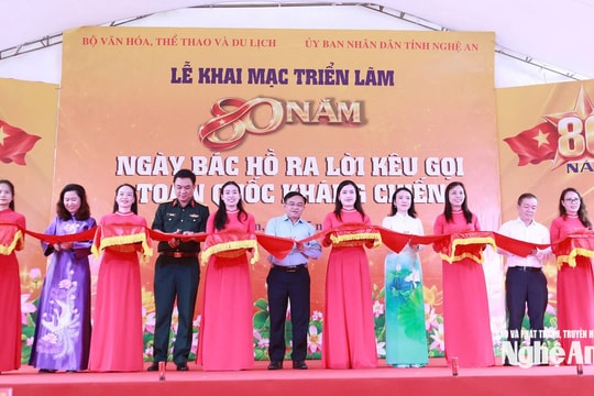 Triển lãm “80 năm ngày Bác Hồ ra Lời kêu gọi toàn quốc kháng chiến”