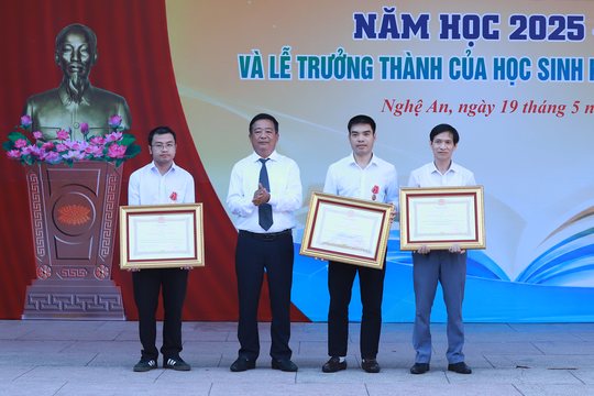 Trường THPT chuyên Phan Bội Châu bế giảng năm học 2025-2026